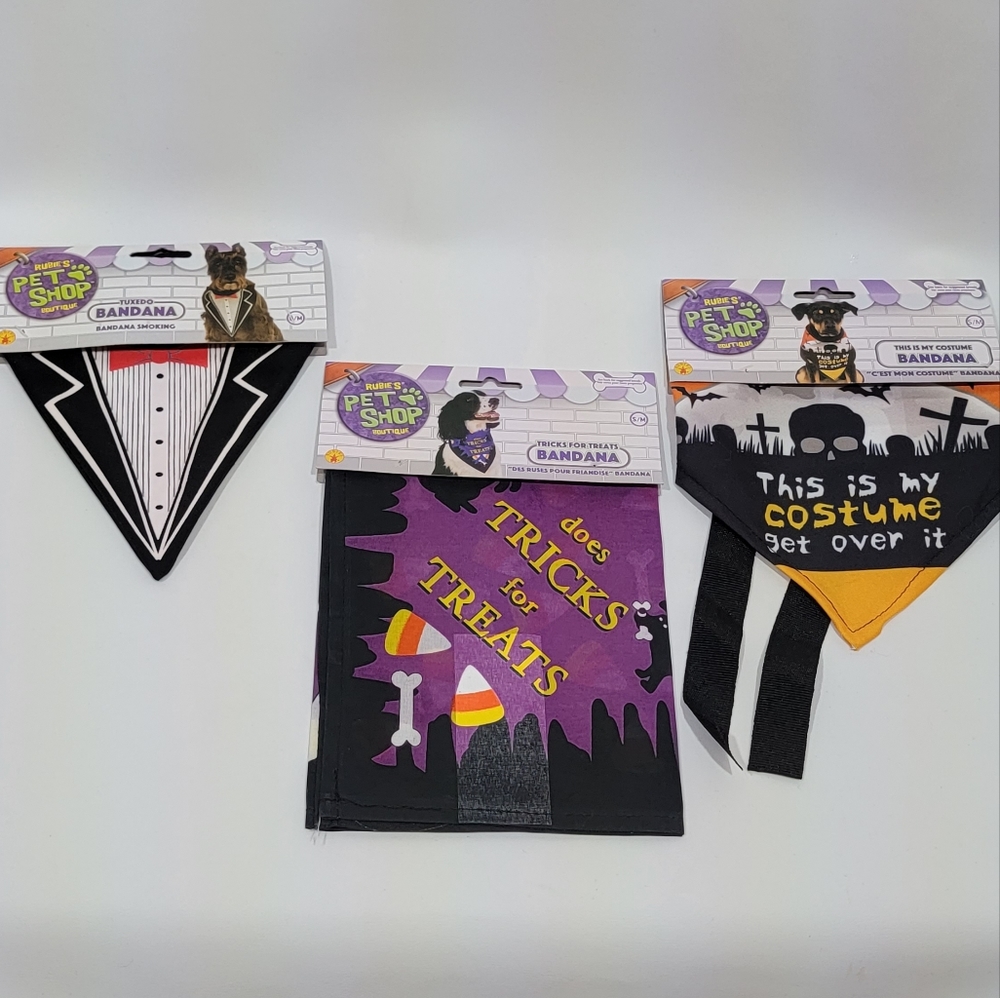 Dog Halloween Bandana bundle
